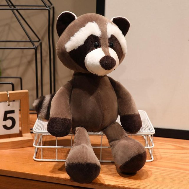 Linyi toy Waldtiere Plüschtier, Weiches Kuscheltier, Braun - Bild 1