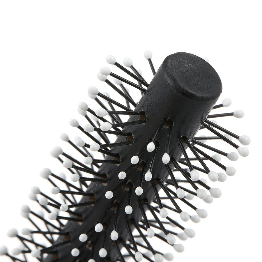 Rollbürste Runder Haarkamm, schwarz - Bild 4