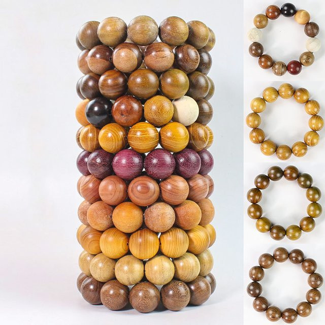 TOM YANG Armband Holz, Unisex - Bild 1