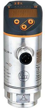 ifm Electronic Drucksensor PN7096 in Silber, Messbereich 0 kPa bis 250 kPa, M12 Anschluss, 1 Öffner und 1 Schließer - Bild 1