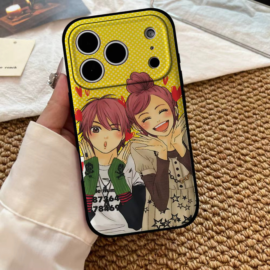 Mesuca Anime Handyhülle für iPhone 11 bis iPhone 17 Pro Max in Schwarz und Multicolour - Bild 4