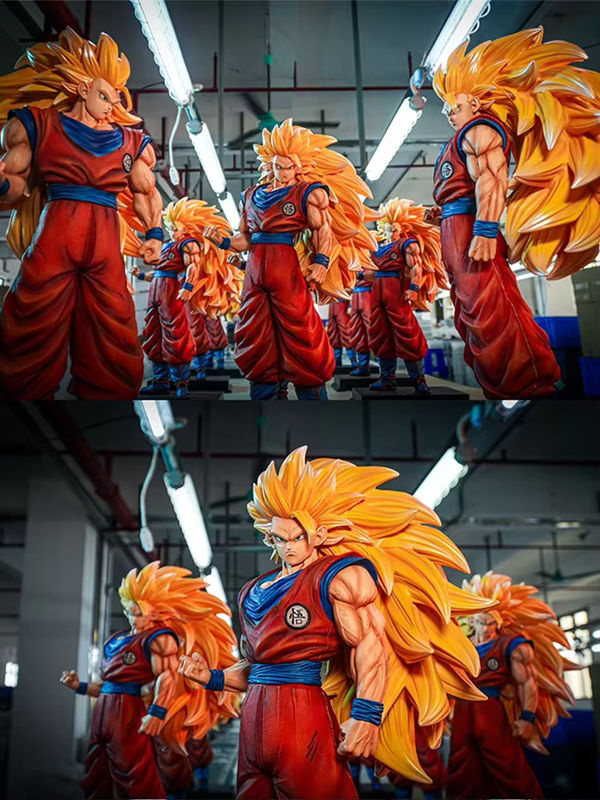 Bandai Dragon Ball Super Goku Charakter Modell Statue, mehrfarbig, Höhe: 56 cm - Bild 7