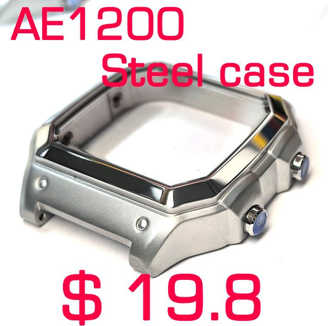 Casio Armbanduhr Edelstahl, Silber - Bild 1
