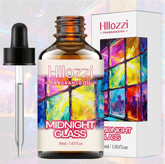 Hllozzi Midnight Glass Duftöl, Unisex, für Haar und Körper - Bild 1