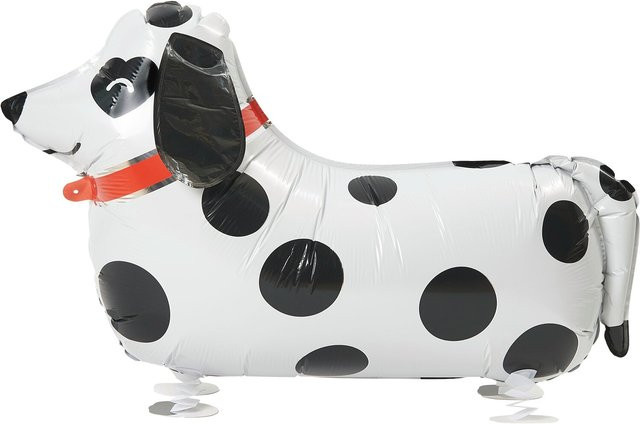 Rico Design Folienballon Airwalker Dalmatiner in Weiß und Schwarz - Bild 1