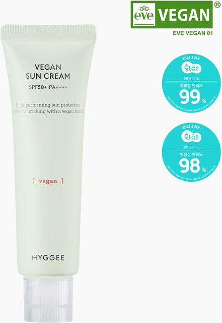 HYGGEE Vegane Sonnencreme, 50 ml, Empfindliche Haut - Bild 1