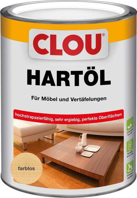 Clou Hartöl Transparent 2,5 l - Bild 1