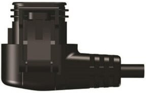Grundfos Winkelstecker Alpha mit 4 m Leitung und Stecker in Schwarz - Bild 1
