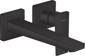 Hansgrohe Metropol UP-Waschtisch-Einhebelmischer Fertigmontageset in Matt-Schwarz mit 225 mm Auslauf - Bild 1