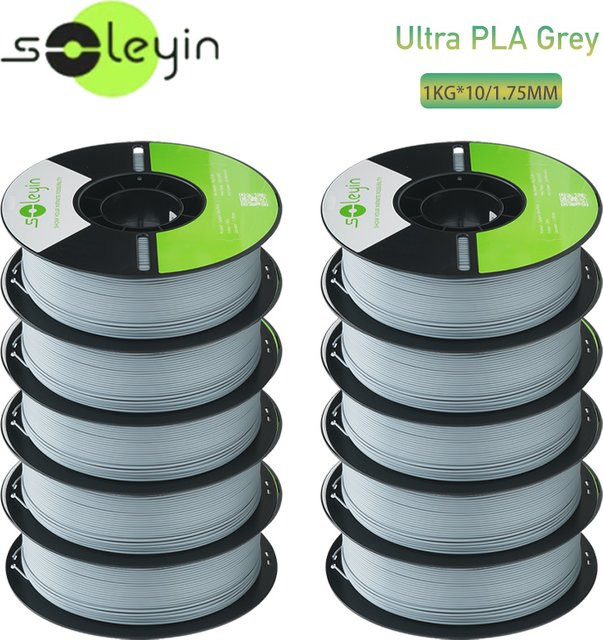 Creality Soleyin Ultra PLA Filament 1,75mm, Grau, 1kg - Bild 1