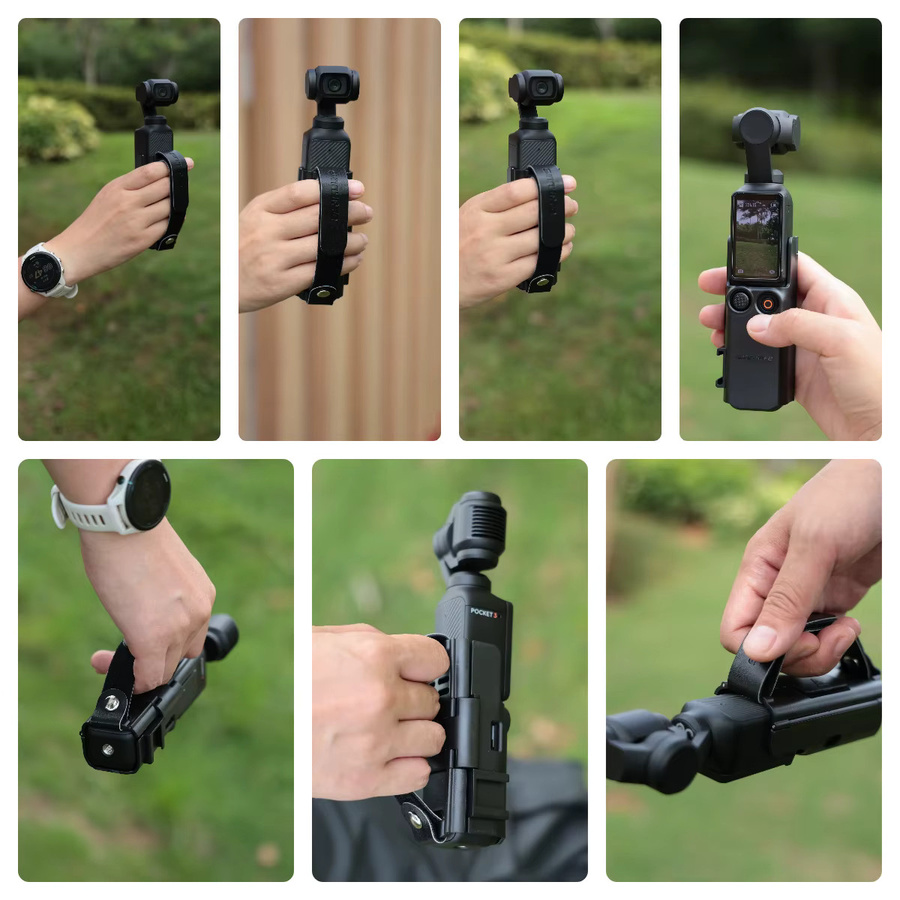 DJI Pocket 3 Erweiterungshandband und Schutzhülle in Schwarz - Bild 6
