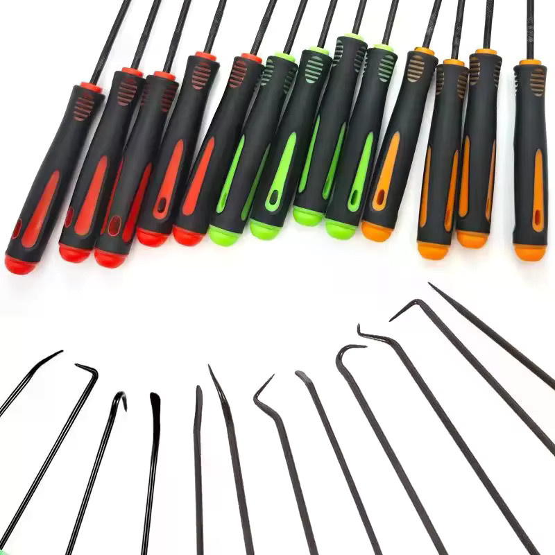 HUXUAN Präzisions-Haken und Pick-Set zur professionellen Entfernung von Öl-Dichtungen und O-Ringen, 4/12er Set - Bild 4