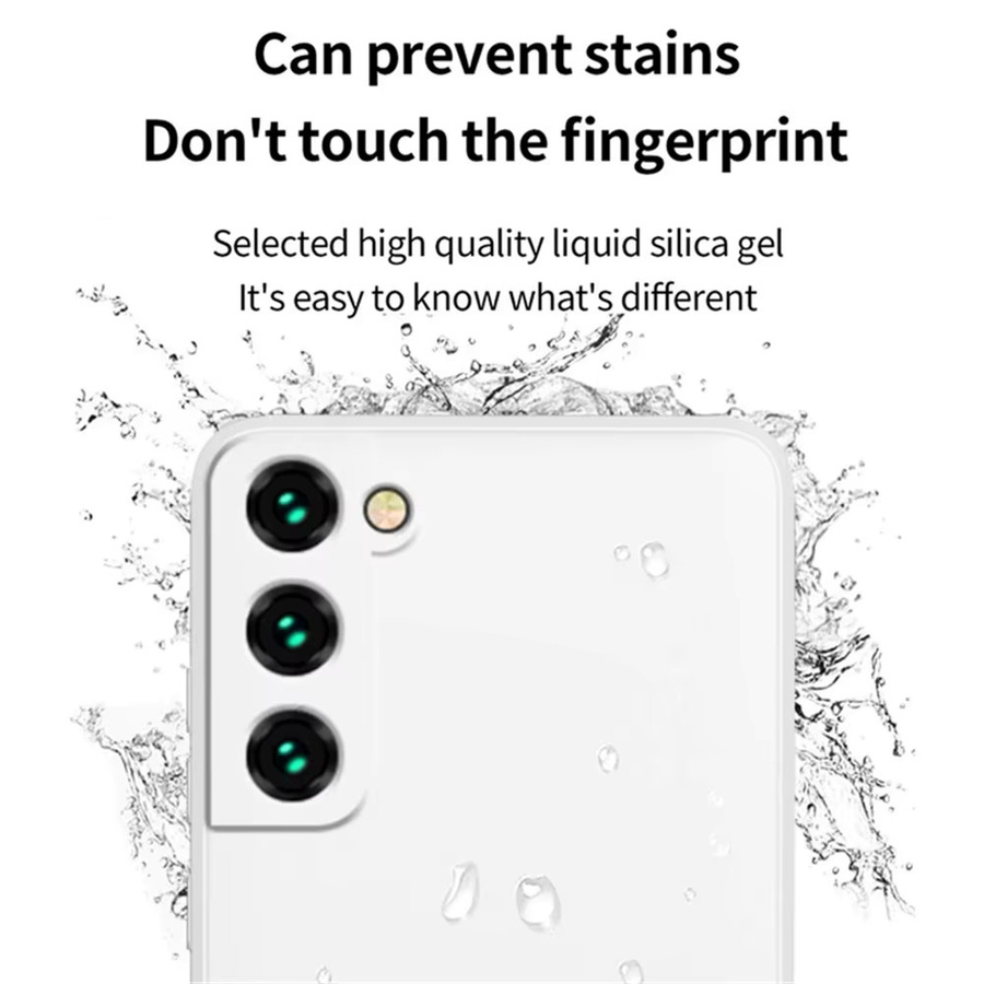 Silikon-Handyhülle mit Samtfutter für Samsung Galaxy A14 A15 A16 A23 A26 A31 A32 A33 A51 in Blau - Bild 2