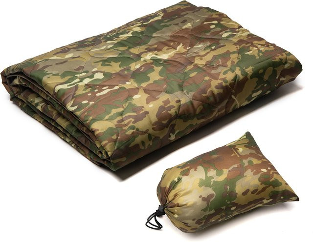 CP Camo-Abdeckung wasserdichte Steppdecke in Camouflage-Design für Camping und Picknick, waschbar, Mehrfarbig - Bild 1
