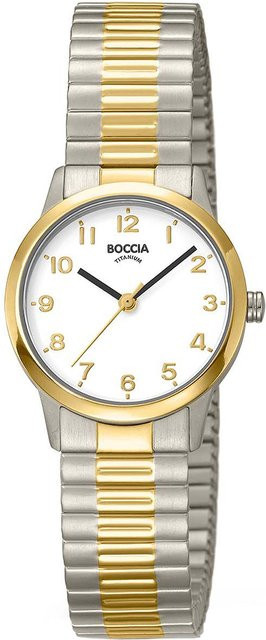 Boccia Damenuhr, Quarz, Titanium, Silber, 27 mm, 5 ATM - Bild 1