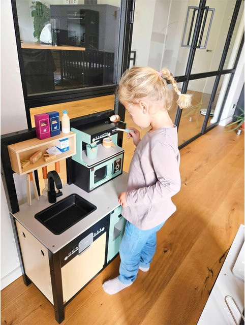 Small Foot Kinderküche mit Kücheninsel Industrial ab 3 Jahren - Bild 1