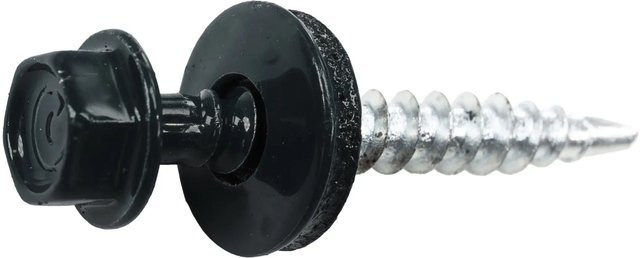 Smart Cover Solution Selbstbohrende Stahlschrauben in Anthrazit, Durchmesser: 4,8 mm, Länge: 35 mm - Bild 1