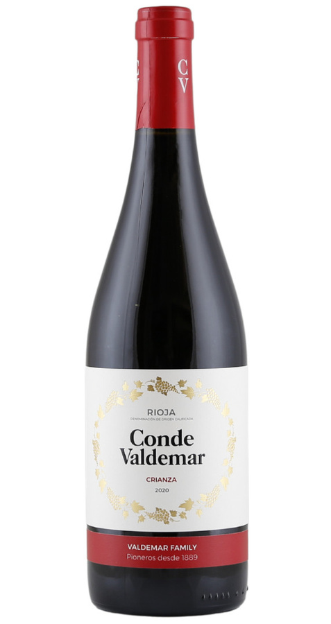 Conde Valdemar Crianza, Tempranillo, trocken, Rotwein, 2021, 0,75 l - Bild 2