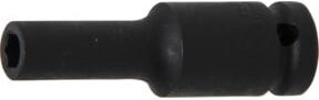 BGS Kraft-Steckschlüssel-Einsatz Sechskant tief 7248, Antrieb Innenvierkant 12,5 mm (1/2 Zoll), SW 8 mm, Edelstahl, Schwarz - Bild 1