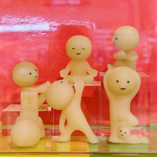 Bandai Yoga-Serie Actionfiguren, Blindbox, Grün, Nachtleuchtend - Bild 1