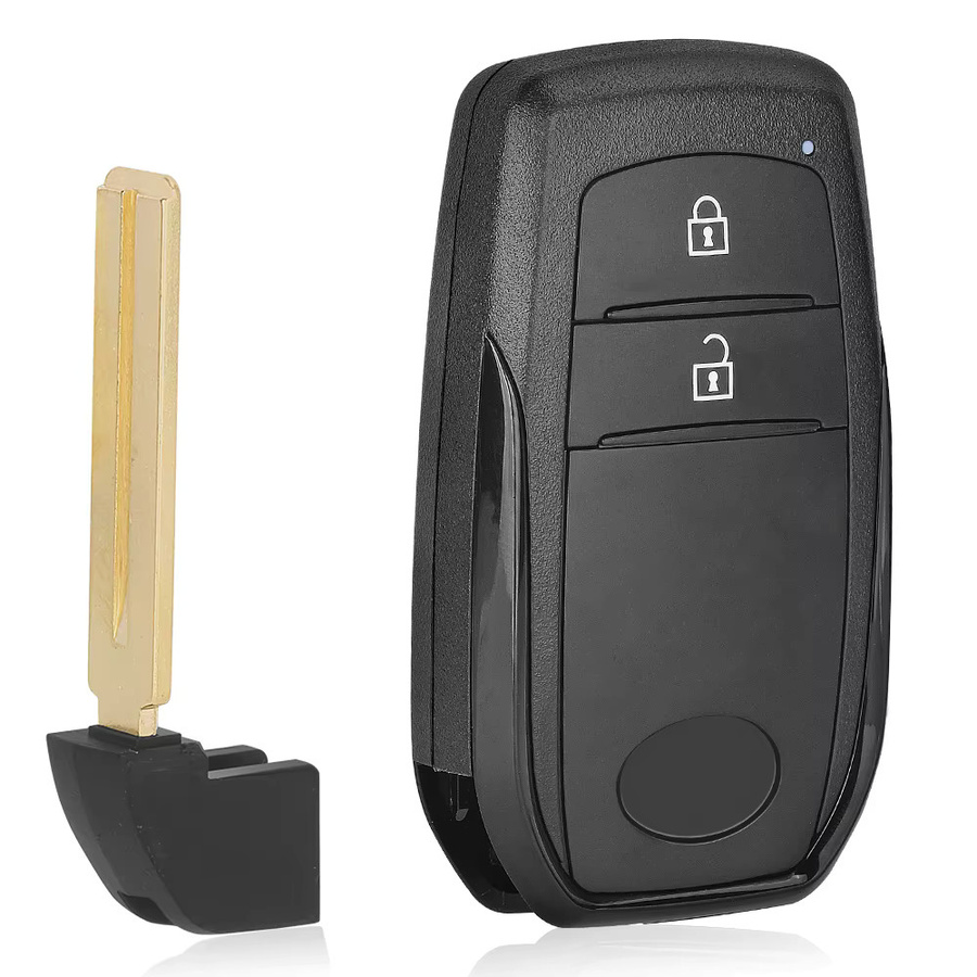 DIYKEY Smart Remote Key Fob für Toyota Land Cruiser 2022 2023 2024, 434 MHz, PAGE1 BA 8A Chip, Schwarz - Bild 3