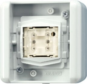 Jung KNX Taster BA 1f. Tasterstellung 8471.01 LEDW in Weiß - Bild 1