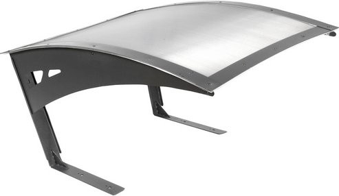 Floraworld Mähroboter-Garage M-Line, anthrazit, B/T/H: 80 x 106 x 56 cm - Bild 1