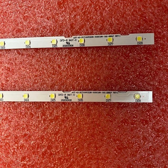 LED-Hintergrundbeleuchtungsstreifen für Samsung UN43RU7100PXPA und UN43RU7100P - Bild 1
