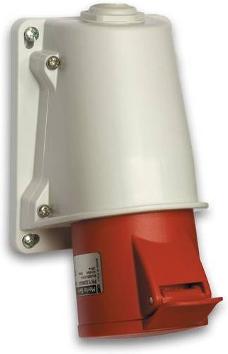 Schneider Electric PKY32W434 CEE Wandsteckdose 32A 415V in Weiß für die Unterputzmontage - Bild 1
