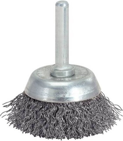 KS Tools 340.0002 Stahldrahttopfbürste aus Stahl in Silber, Durchmesser: 50 mm - Bild 1