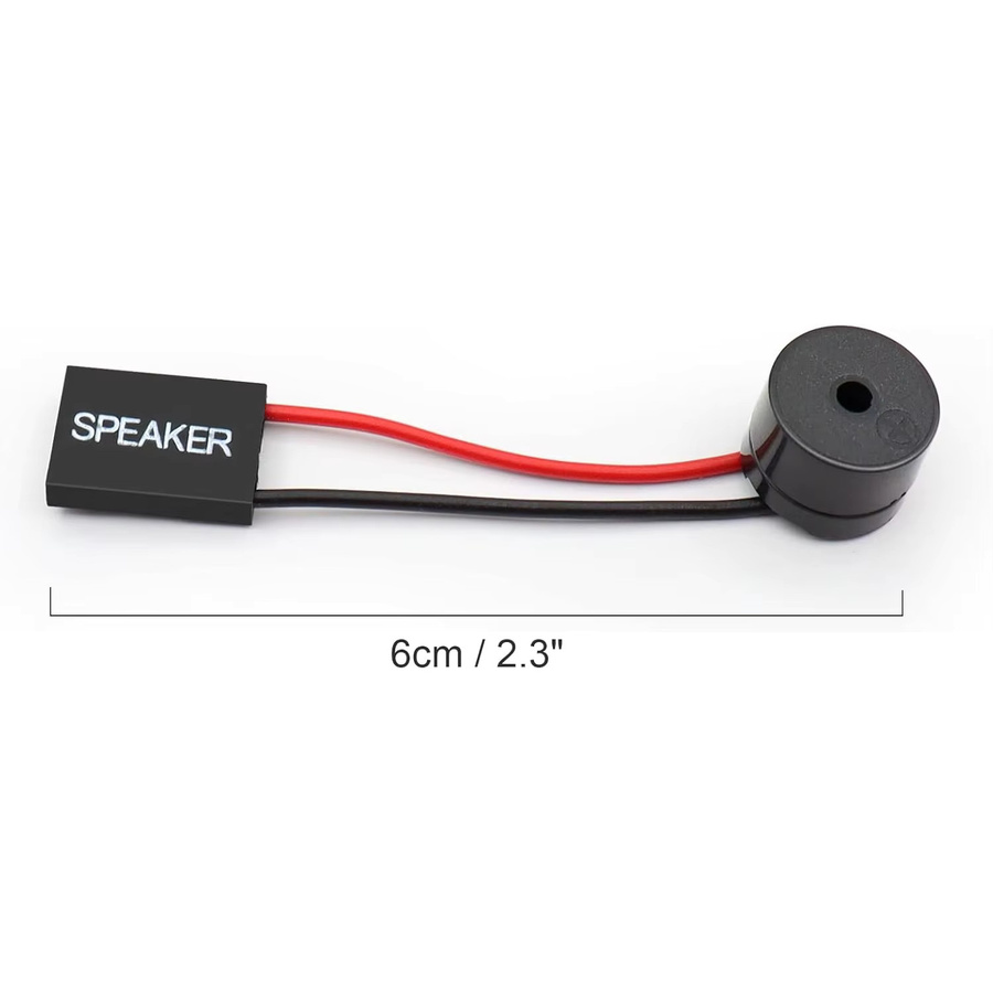 AOKIN 10er Set Mini Lautsprecher für PC Motherboard BIOS Onboard Beep Alarm in Schwarz - Bild 2