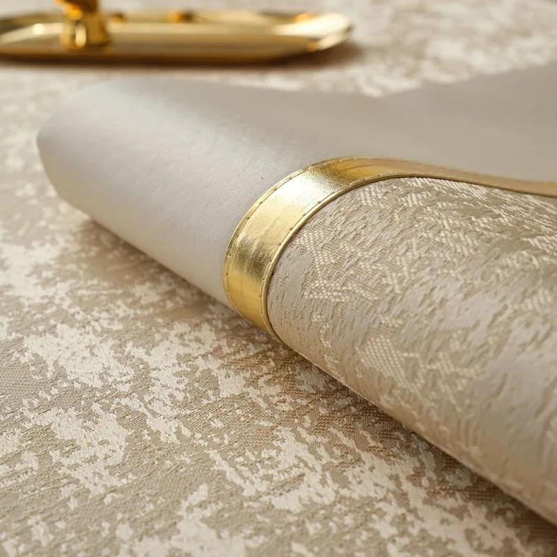 Gold Line Sofabezug mit weißem Rand, rutschfester Kissenbezug aus Polyester für dein Sofa, B/B: 70 x 70 cm - Bild 2