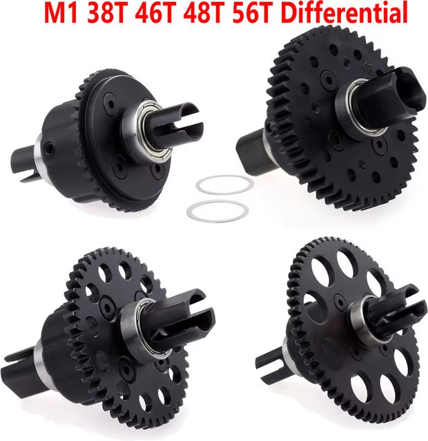 ZD Racing Differential, Metall, Schwarz - Bild 1
