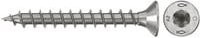 Fischer PowerFast II Spanplattenschraube mit Senkkopf und Torx-Antrieb aus Edelstahl, Farbe: Silber, Durchmesser: 3,0 mm, Länge: 12,0 mm - Bild 1