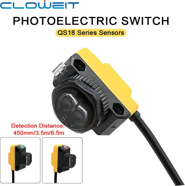 Cloweit Twilight Sensor elektrischer Schalter für die Modelle QS18VN6D QS18VP6D QS18VN6LP QS18VP6LVP QS18VN6LV QS18VP6LV - Bild 1
