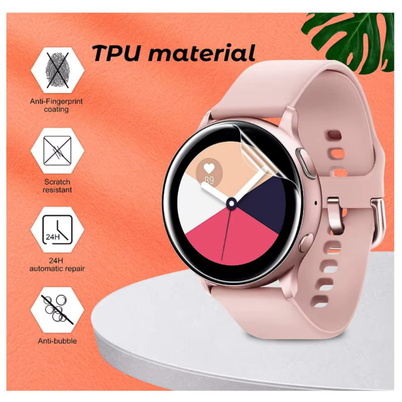 Samsung Hydrogelfolie für Galaxy Watch 8 44 mm 40 mm Watch Ultra 47 mm Watch7 6 5 4 Classic, 3 Stück - Bild 4