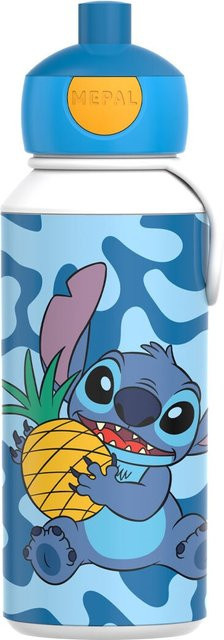 Mepal Pop-Up Trinkflasche Stitch in Blau, 400 ml - Bild 1