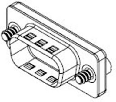 Molex 1731120060 D-SUB Stecker - Bild 1