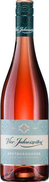 Vier Jahreszeiten Roséwein Spätburgunder (Pinot Noir) 2025, Pfalz, halbtrocken, 0,75 l - Bild 1