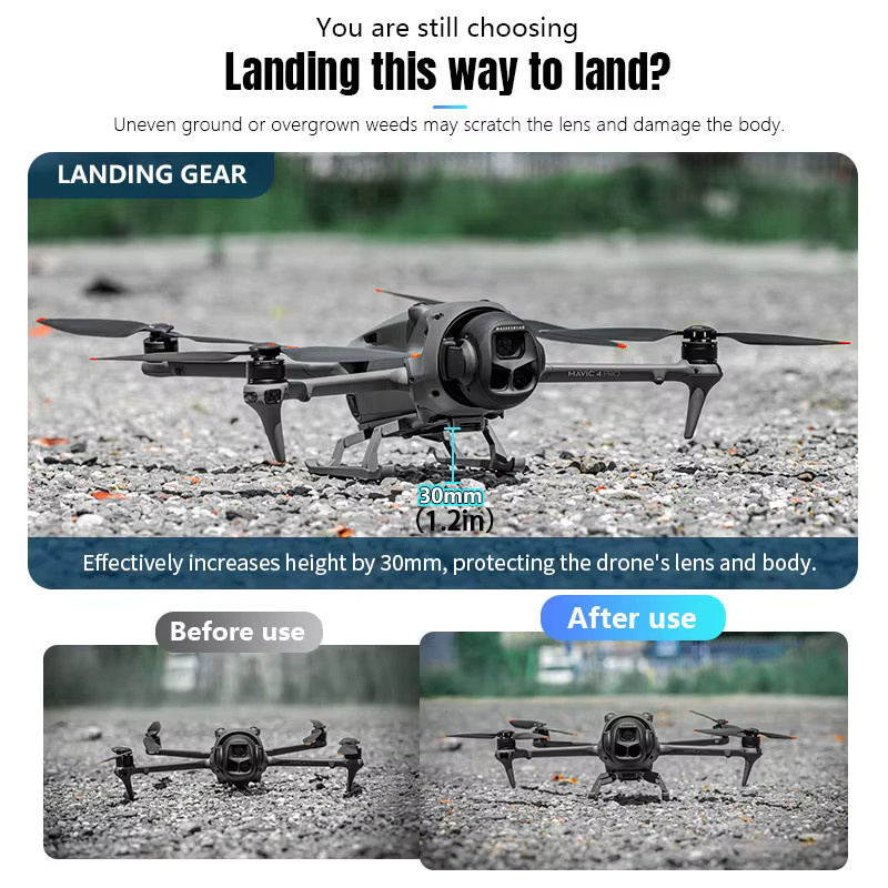 STARTRC Höhenerhöhungsstativ für DJI Mavic 4 Pro, faltbarer Start- und Landeständer als Antikollisions-Drohnenzubehör - Bild 2