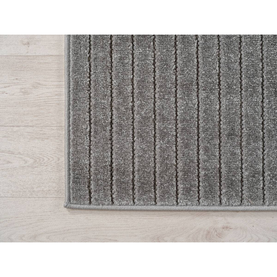Ayyildiz In- und Outdoor-Teppich Nova Silber mit Hoch-Tief-Effekt, B/L: 240 x 340 cm - Bild 2