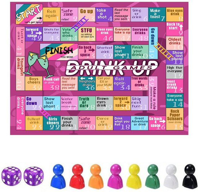 Topfactory Trinkbrettspiele, Partyspiel, Blau, Bunt / Mehrfarbig - Bild 1