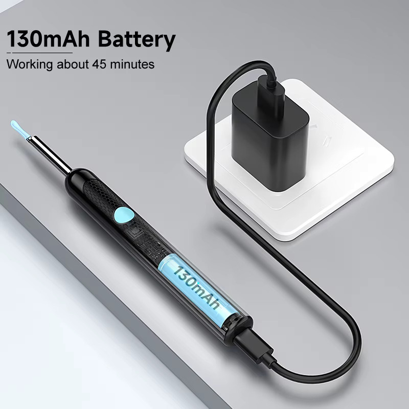 Mini Otoskop Kamera WIFI Drahtlose Endoskop Visuelle Ohr Wachs Reinigung, Unisex - Bild 5
