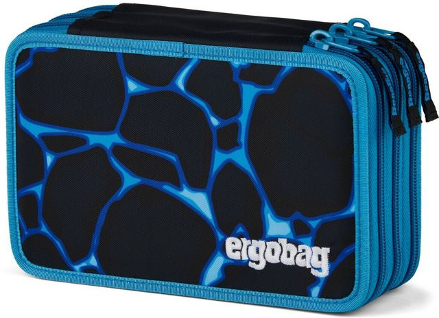 ergobag Maxi Mäppchen Bärassic Garden Flash in Blau - Bild 1