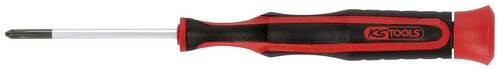 KS Tools Feinmechanik-Kreuzschlitz-Schraubendreher PH 00 in Rot - Bild 1