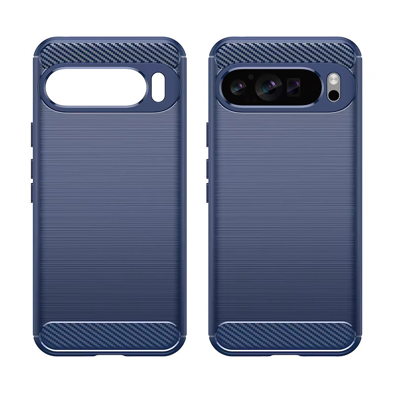 Business Ultra Slim Carbonfaser-TPU-Schutzhülle für Google Pixel 10, 9 Pro XL, 8, 7, 6a Pro in Schwarz oder Blau - Bild 5