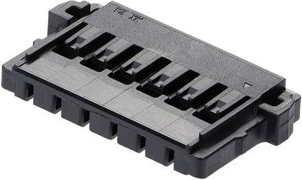 Molex Buchsengehäuse-Kabel Schwarz, 6 Polzahl, Rastermaß: 2.00 mm, 2053410206 - Bild 1