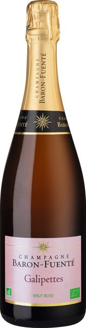 Baron-Fuenté Galipettes Organic Rosé, Brut, Champagner, 0,75 l - Bild 1