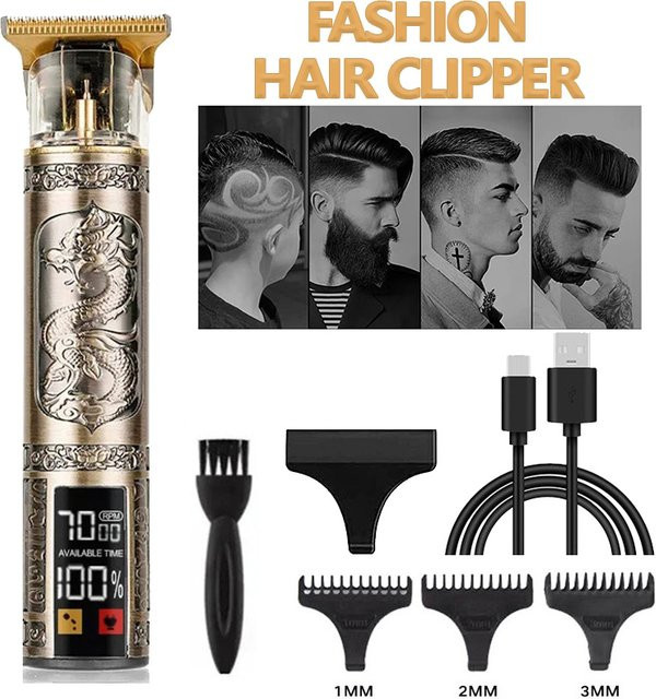 XMSJ Trimmer, Gold, Herren, für Haare und Gesicht - Bild 1