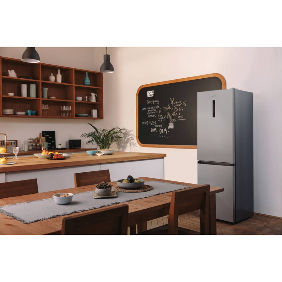 Gorenje Kühl-Gefrier-Kombination NRK619CAXL4 in Inox/Silver/Grey, B/H/T: 59,5 x 186 x 59 cm - Bild 2